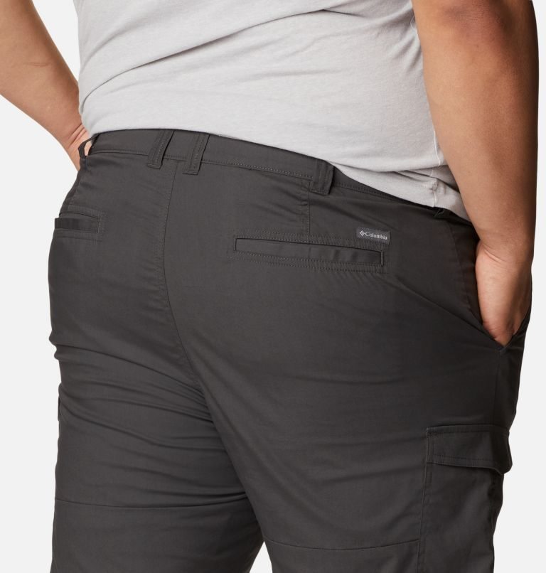 Men's Columbia Brentyn Trail Cargo Shorts Black | Plus Size CA-F6L0A